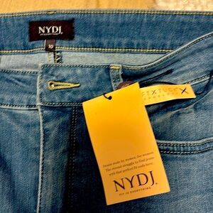 NYDJ Alan Strait lift and tuck jeans size 10: NEW NOW $40